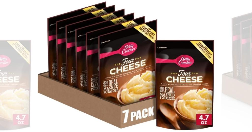 Betty Crocker Hearty Four Cheese Mashed Potatoes Mix 7-Pack