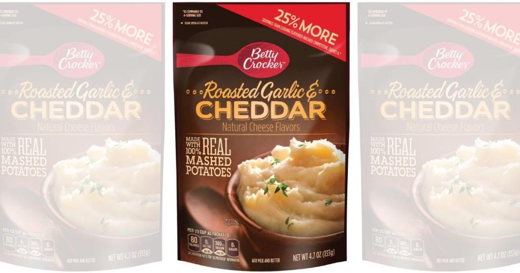 Betty Crocker Hearty Garlic & Cheddar Potatoes Mix 7-Pack