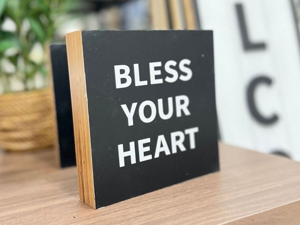 Bless Your Heart Wall Decor