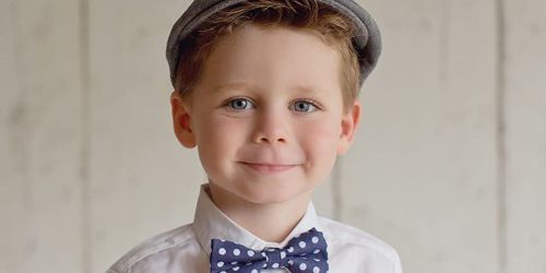Boys Adjustable Bowtie Only $10 Shipped on Amazon | Perfect for Easter Photos