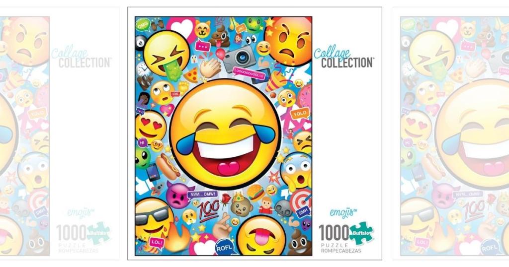 Buffalo Games Emojis 1000-Piece Jigsaw Puzzle