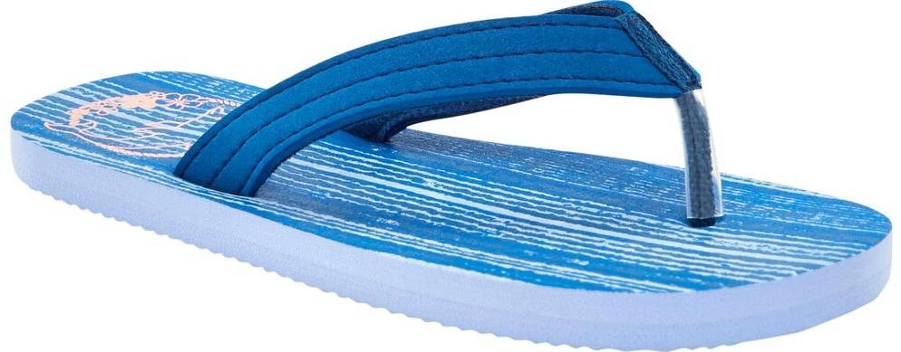 Blue flip-flop sandal