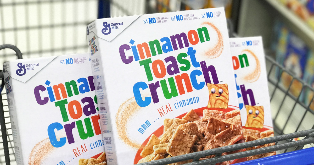 Cinnamon Toast Crunch Cereal Box Only $1.99 Shipped on Amazon + NEW Limited Edition Flavor