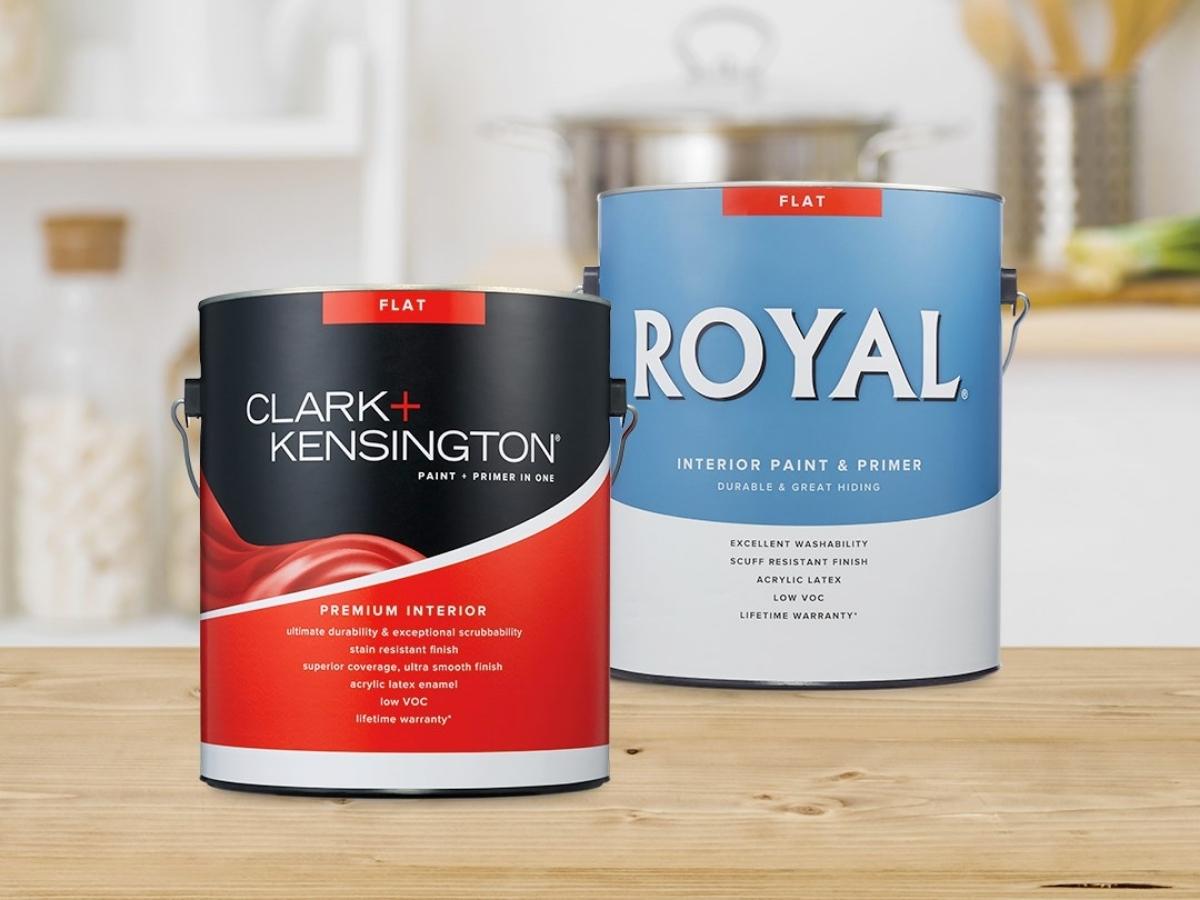 Clark + Kensington and Royal Interior or Exterior paint