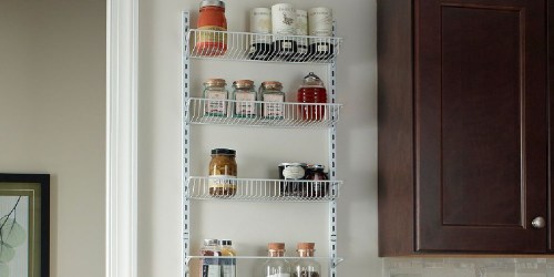 ClosetMaid Adjustable Wall & Door Rack Only $25.49 on Target.com (Regularly $51)