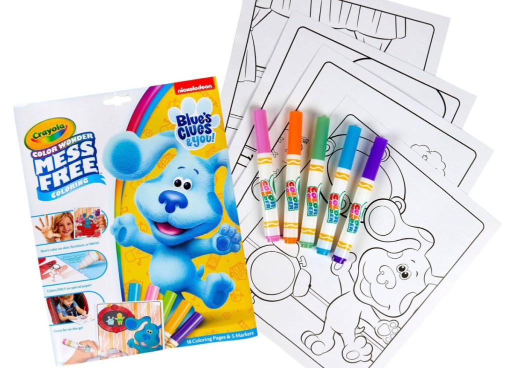 Crayola Blue's Clues & You! Color Wonder Foldalope