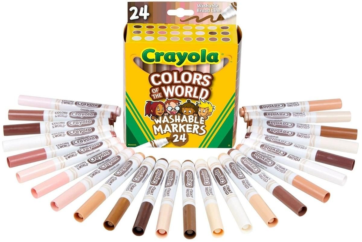 Crayola Colors of the World Markers 24-Count
