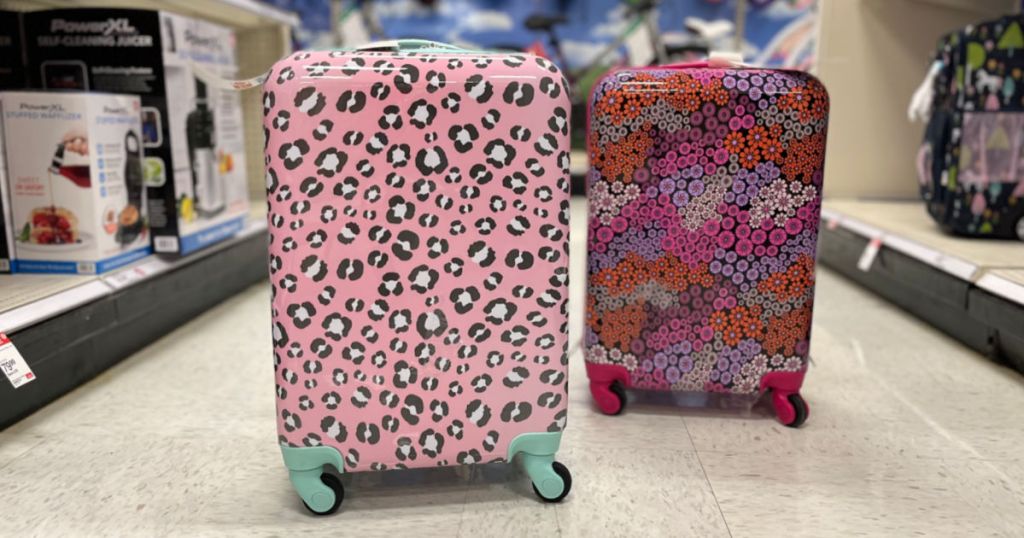 animal print carry on luggage