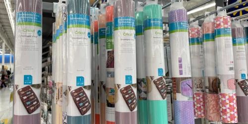 Up to 60% Off Cricut Supplies on Amazon | Vinyl Rolls & Samplers from $4.89