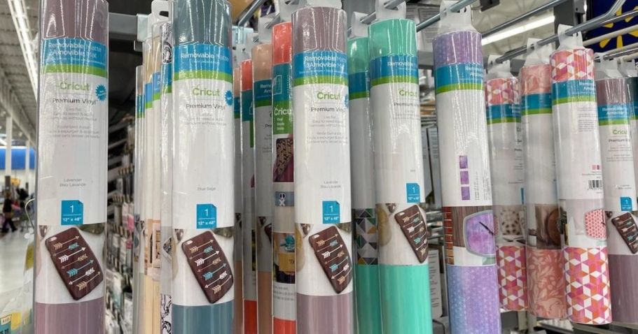 Over 60% Off Cricut Supplies on Amazon | Permanent Vinyl 10-Pack Only $13.49 Shipped (Reg. $27)