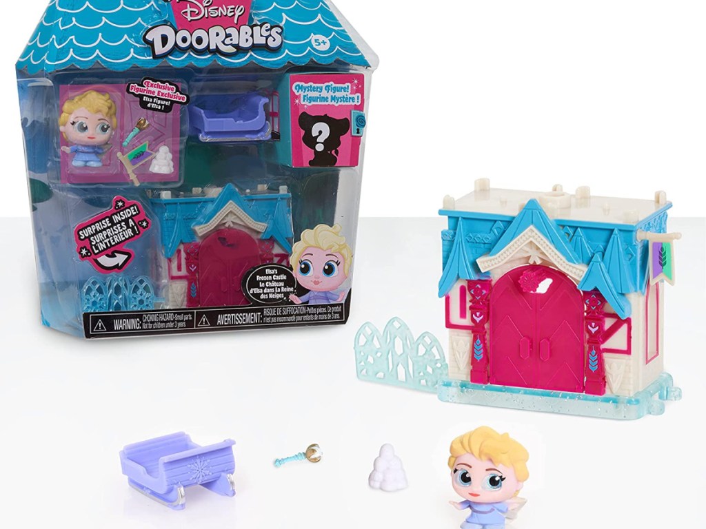 Disney Doorables Mini Playset Elsa’s Frozen Castle