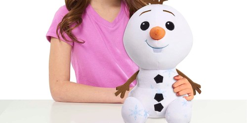 Disney Frozen 2 Olaf Weighted Plush Just $13 on Amazon (Regularly $22)