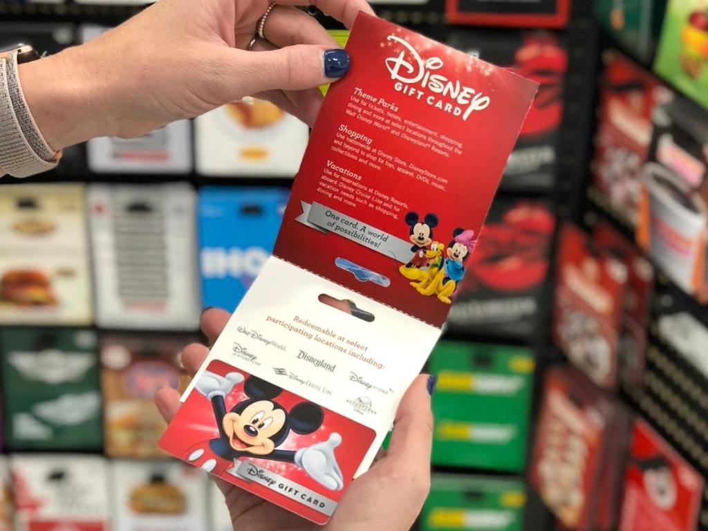 disney gift card in store