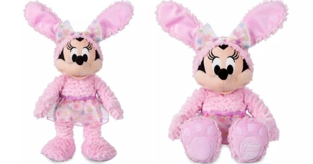 Minnie Easter bunny plush
