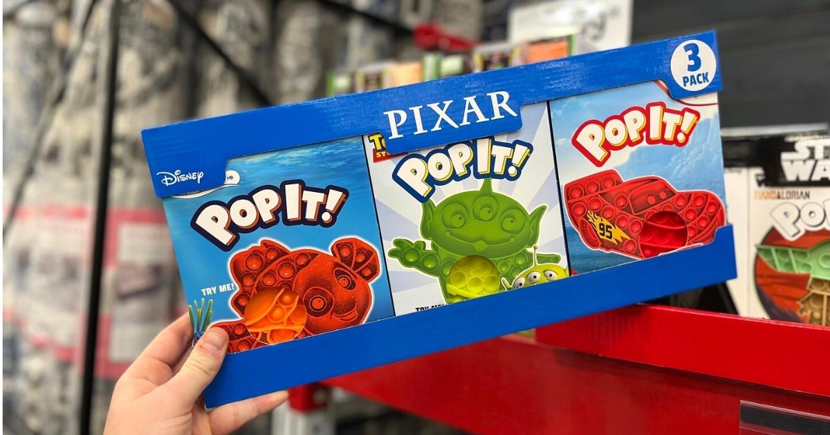 Disney Pop It! 3-Pack - Pixar