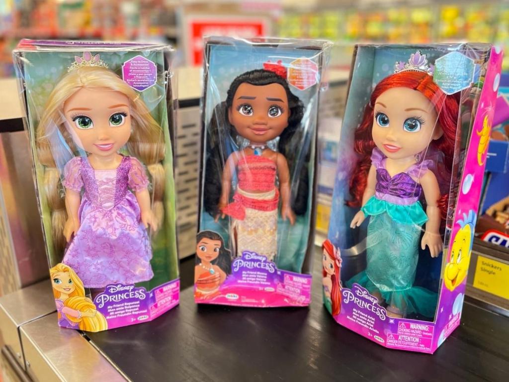 Jakks Large Disney Dolls in store