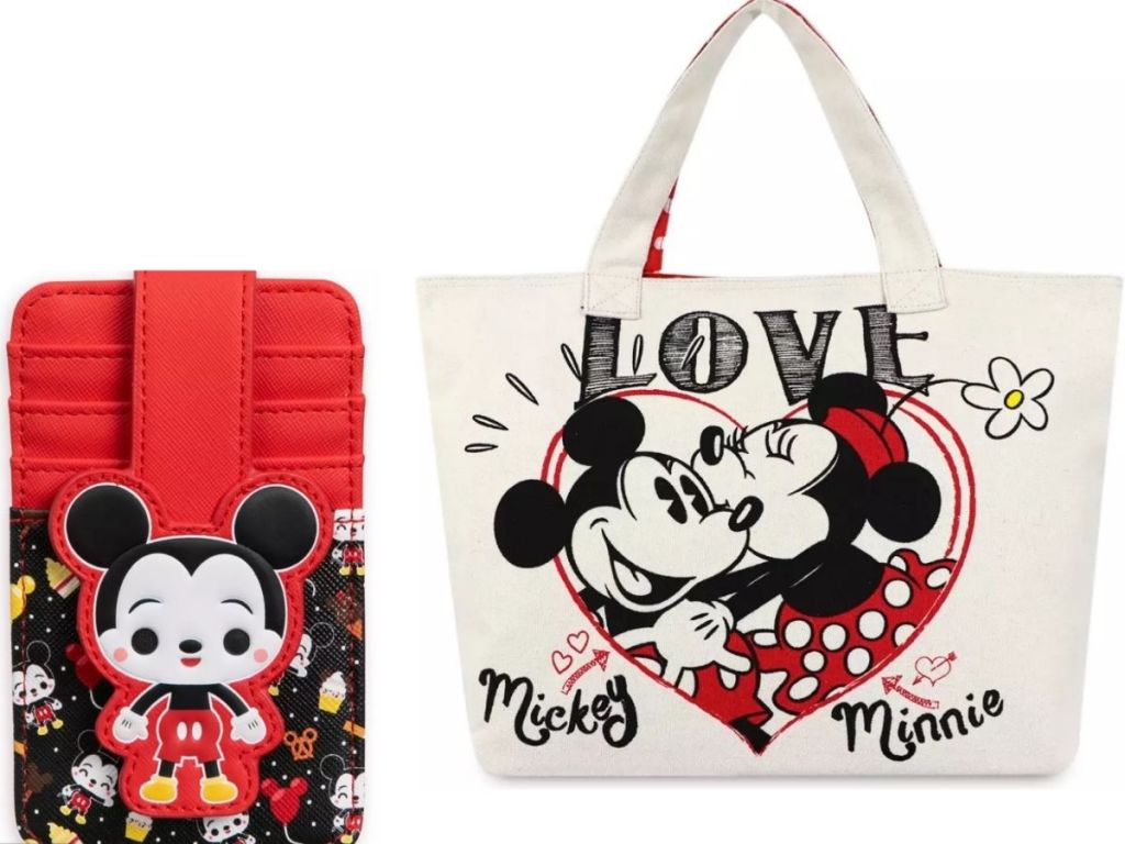 Disney wallet and tote