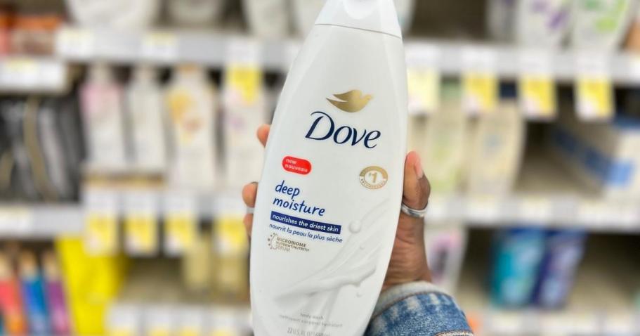 Dove Body Wash 4-Count Just $13.50 Shipped on Amazon (Just $3.37 Each!)