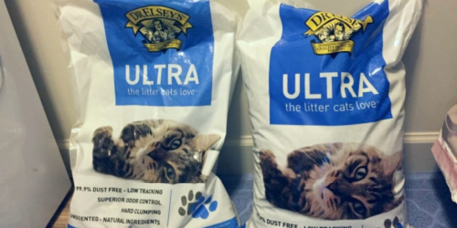 Dr. Elsey’s 40-Pound Cat Litter Just $11.87 Shipped on Amazon (Regularly $24)