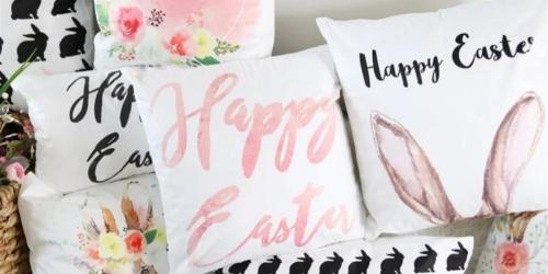 Watercolor Easter & Spring Pillow Covers Only $14.99 Shipped (Regularly $33)
