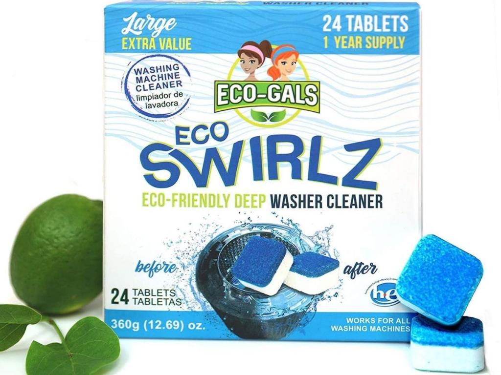 Eco-Gals Eco Swirlz Washing Machine Cleaner 24-Pack