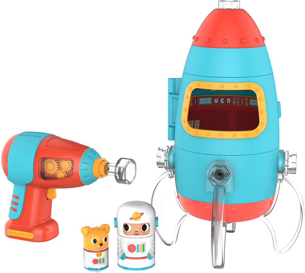 Educational Insights Design & Drill Bolt Buddies Rocket Toy