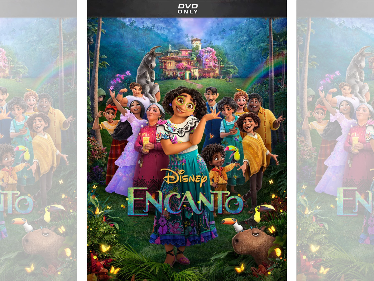 Disney Encanto DVD Only 14.99 on Amazon Target or Walmart