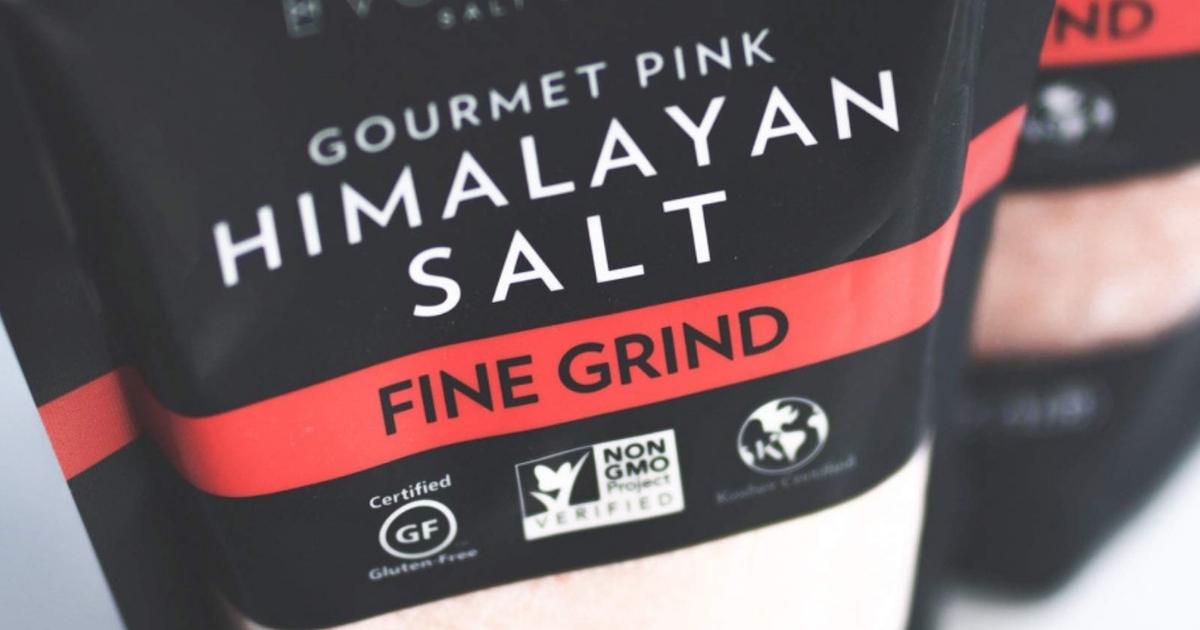 Evolution Salt Gourmet Pink Himalayan Salt 5-Pound Bag