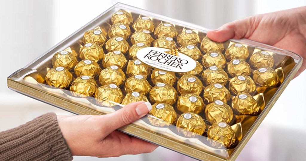 large pack of Ferrero Rocher chocolates