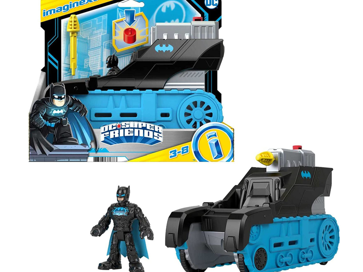 Fisher-Price Imaginext DC Super Friends Bat-Tech Tank, 