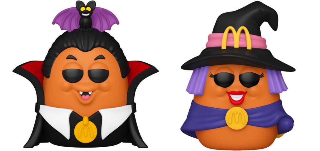 vampire and witch funko pop mcnugget figures