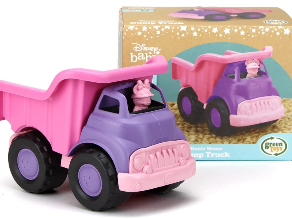 Green Toys Disney Baby Exclusive Minnie Mouse Dump Truck