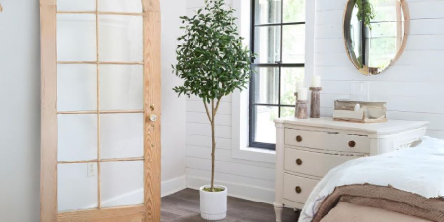 Nearly Natural Artificial Olive Tree JUST $64.99 Shipped (Reg. $127) – Six Feet Tall & Includes Planter!