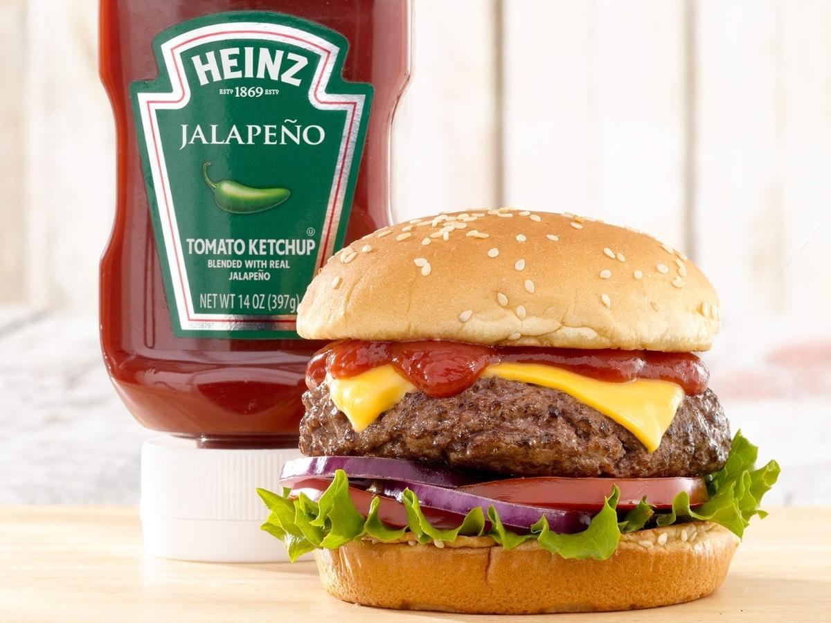 Heinz Ketchup with Jalapeno 14oz Bottle