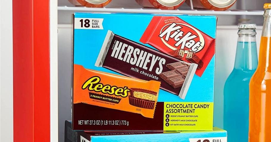 Full-Size Hershey’s Candy Bars 18-Count Only $11.80 Shipped on Amazon (JUST 65¢ Each!)