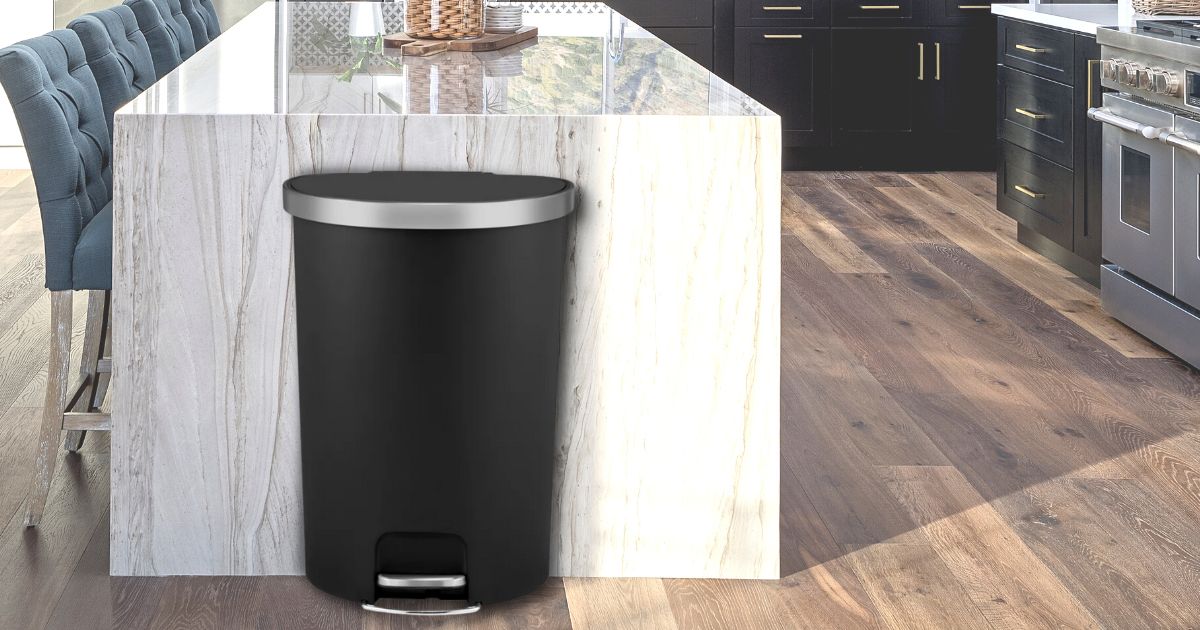 Better Homes & Gardens 14.5 Gallon Step Trash Can Only $49.98 Shipped on  Walmart.com