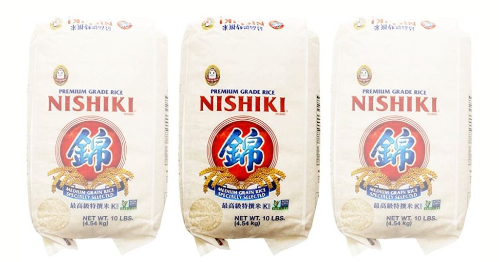 Nishiki Premium Medium Grain Rice 10lb Bag