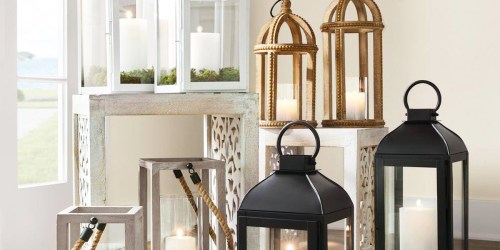Home Depot Patio Lanterns & Candle Holder 2-Pack from $24.75 Shipped (Regularly $99)