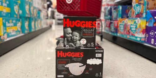 FREE $20 Target Gift Card w/ Huggies Purchase = Nearly 50% Off Diapers & Wipes After Cash Back