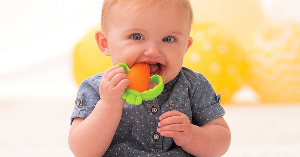 Infantino Lil' Nibble Carrot Teether