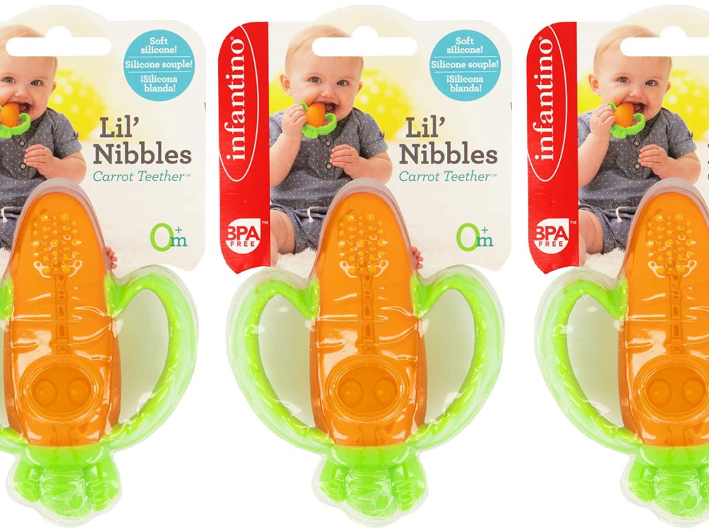 Infantino Lil' Nibble Carrot Teether