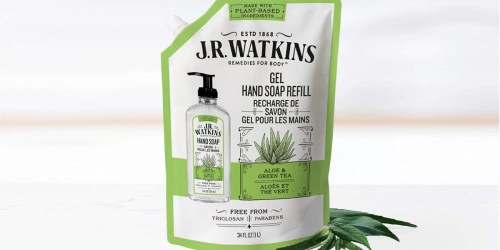 J.R. Watkins Hand Soap Refill 6-Pack Just $9 Shipped on Amazon (Regularly $36)