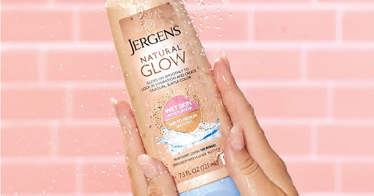 Jergens Natural Glow InShower Lotion as Low as 7.58 Shipped on Amazon