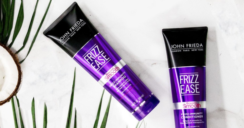 John Frieda Frizz Ease Beyond Smooth Frizz-Immunity Shampoo and Conditioner 8.45oz Bottles