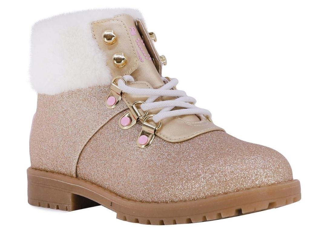Juicy by Juicy Couture Girls Block Heel Castro Valley Hiking Boots