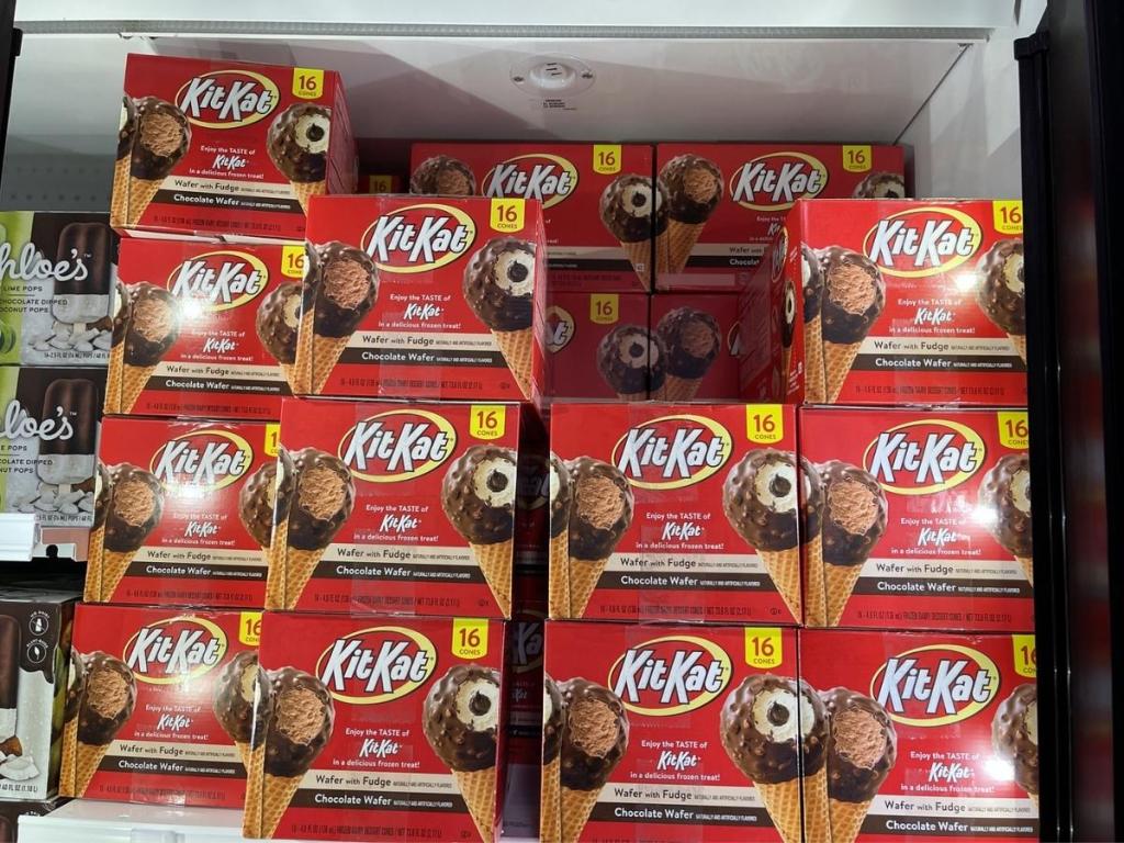 Kit Kat Ice Cream Cones 16-Count box
