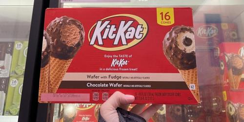 Kit Kat Ice Cream Cones 16-Count Only $10 at Sam’s Club