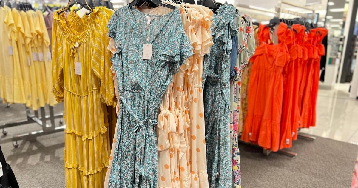 LC Lauren Conrad Open Midi Dresses for Women