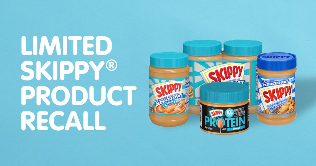 recalled Skippy peanut butter products