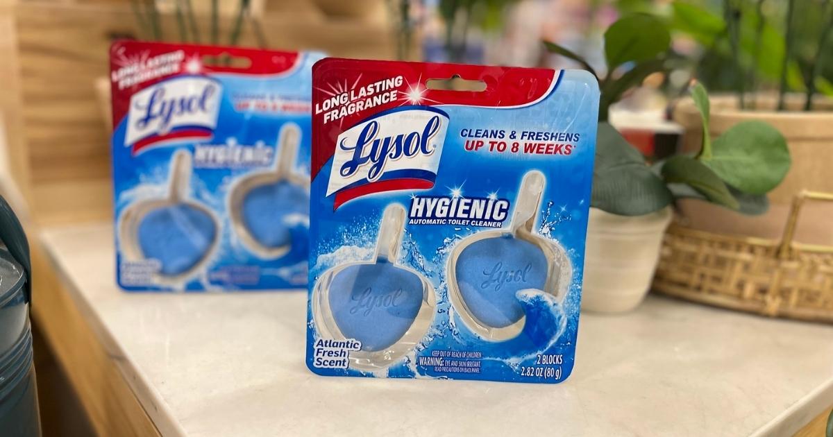 Lysol Automatic Toilet Bowl Cleaner 2-Count Pack - Ocean Fresh